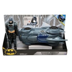 Shadow Guardian Batmobile Batman Action Figure Vehicle Playset DC‎ Spin Master